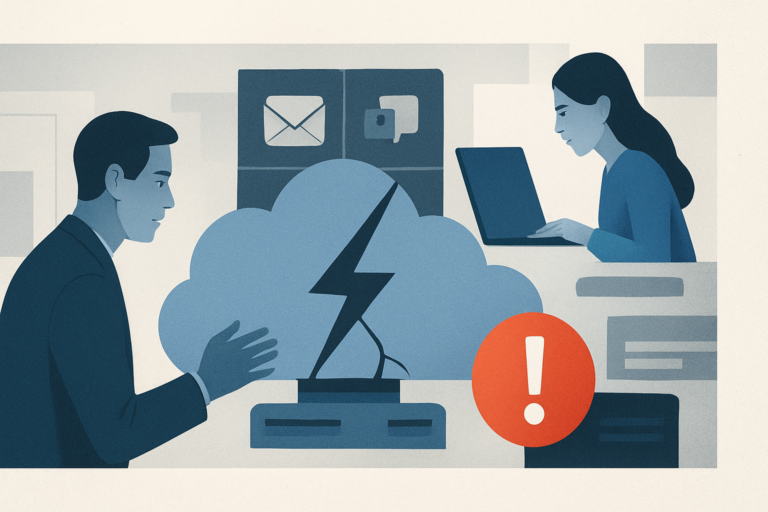 Microsoft outage disrupts Outlook, Teams and Azure services