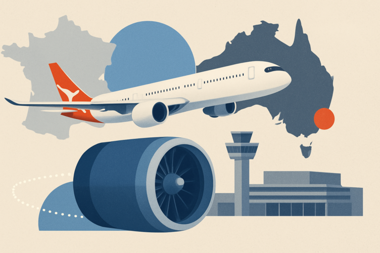 Qantas tests A350-1000ULR in 17,000 km non-stop flight from France to Melbourne