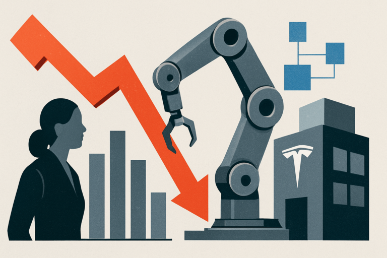 Tesla profits slide despite revenue growth as company doubles down on AI and robotics