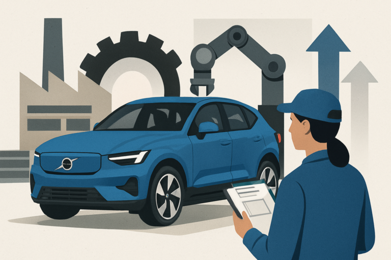 Volvo EX60 deliveries begin as strong European demand forces production ramp-up